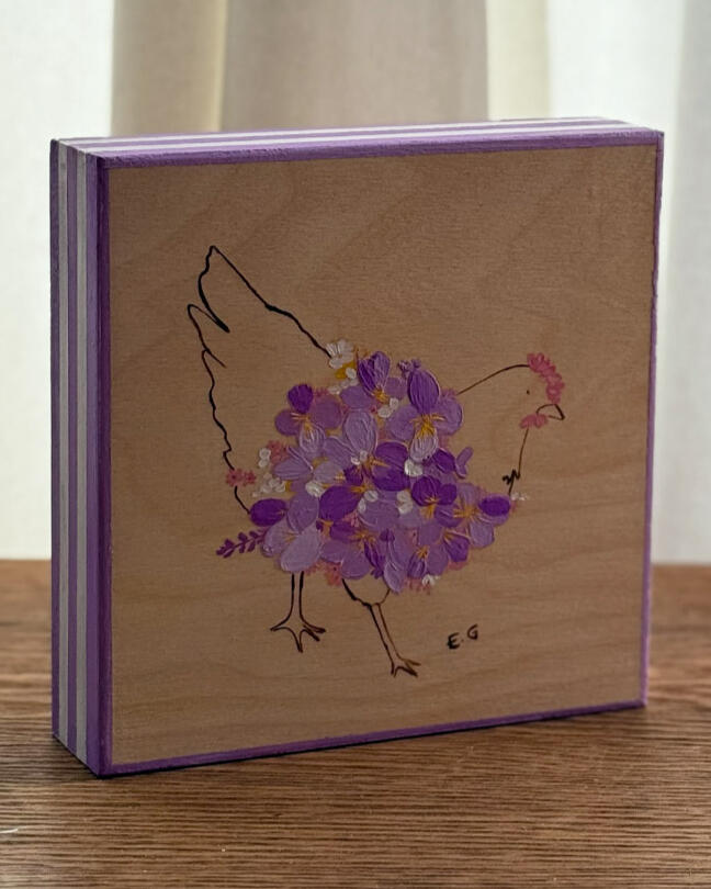 Mathilda The chicken who never afraid to stand for herself and her friends. She's like the mom in the group.